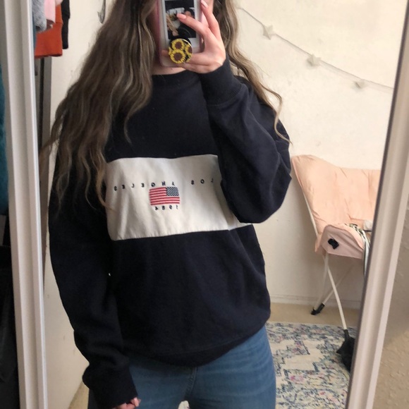 Brandy Melville Los Angeles 1984 Crewneck 🇺🇸 - Picture 1 of 7
